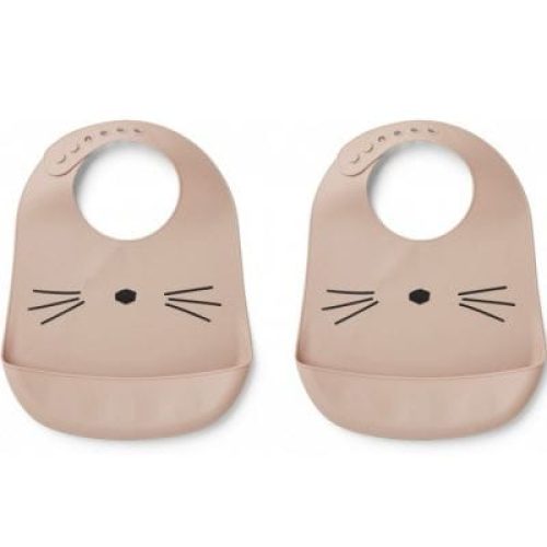 lot-de-2-bavoirs-en-silicone-tilda-cat-rose