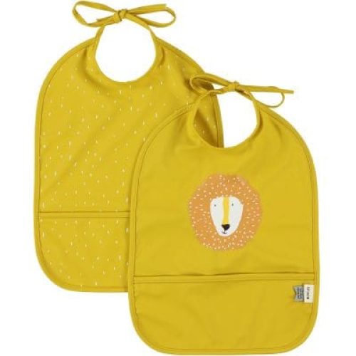 lot-de-2-bavoirs-impermeable-mr-lion