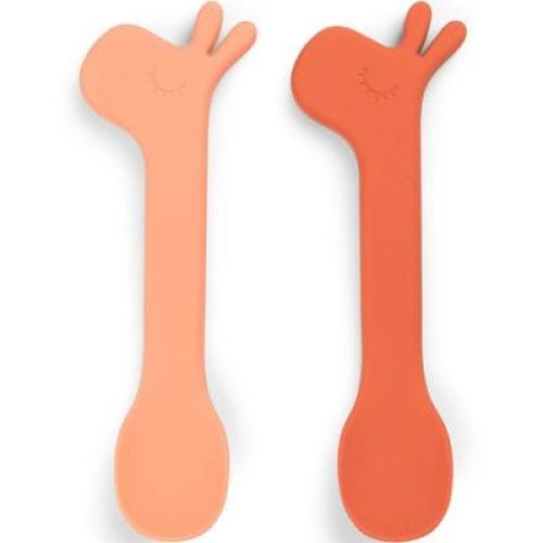 lot-de-2-cuilleres-en-silicone-lalee-papaye