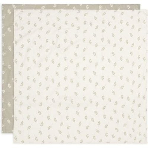 lot-de-2-maxi-langes-en-gaze-de-coton-twig-olive-green-115-x-115-cm