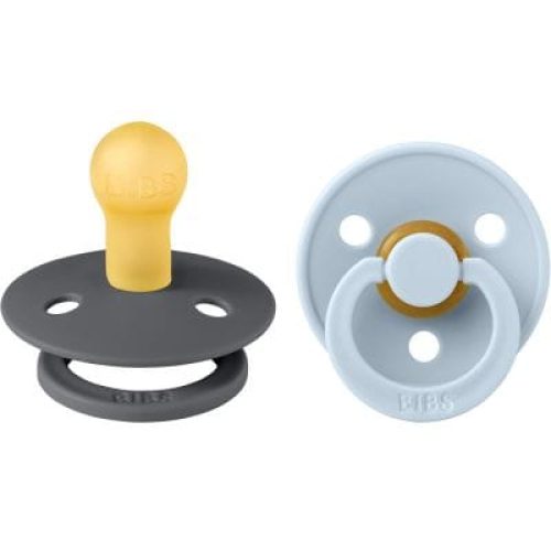 lot-de-2-sucettes-en-latex-colour-iron-baby-blue-0-6-mois