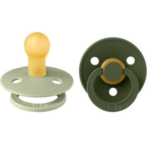 lot-de-2-sucettes-en-latex-colour-sage-hunter-green-0-6-mois