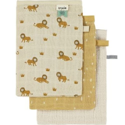 lot-de-3-gants-de-toilette-en-mousseline-lively-lion