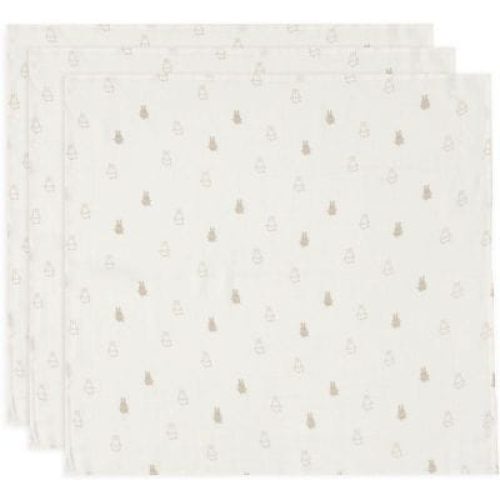 lot-de-3-langes-en-gaze-de-coton-happy-miffy-nougat-70-x-70-cm
