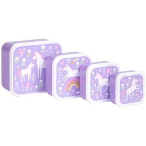 lot-de-4-boites-a-gouter-reves-de-licorne