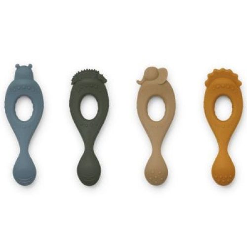 lot-de-4-cuilleres-en-silicone-safari-blue-multi-mix