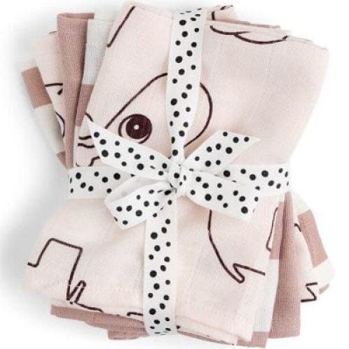 lot-de-5-debarbouillettes-en-tissu-deer-friends-rose-30-x-30-cm