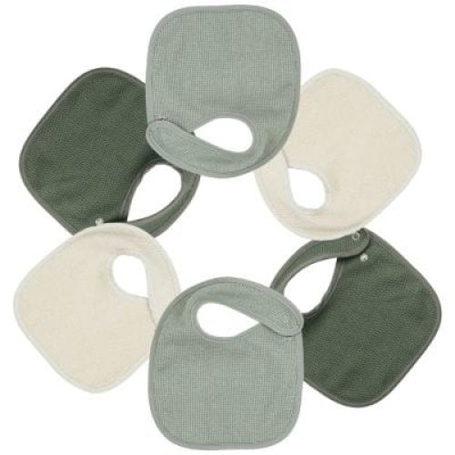 lot-de-6-bavoirs-de-naissance-nid-d-abeille-sauge