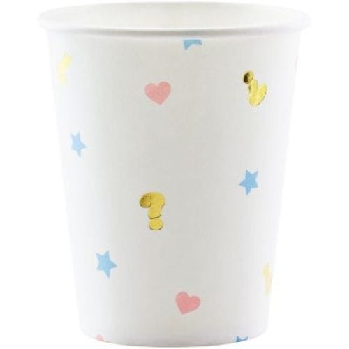 lot-de-6-gobelets-en-papier-boy-or-girl-200-ml