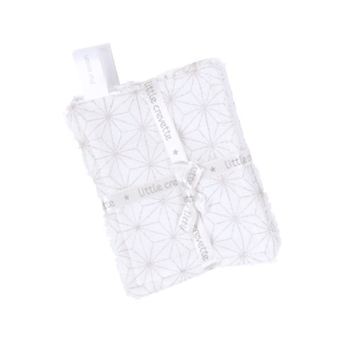 Lot de 6 lingettes lavables Pompom
