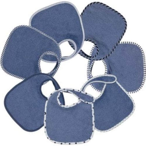 lot-de-7-bavoirs-de-naissance-a-velcro-bleu-marine