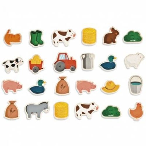 magnets-ferme-24-pieces