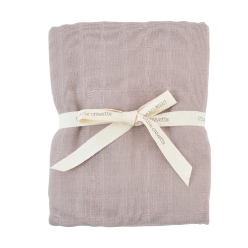 Maxi-lange bébé coton bio* uni Lilas