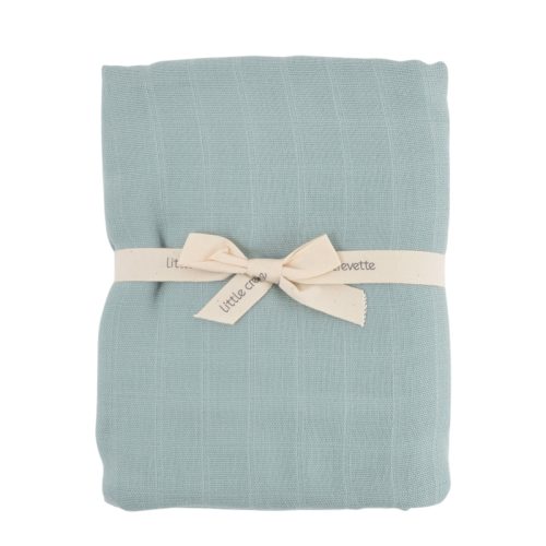 Maxi-lange bébé coton bio* uni Vert sauge