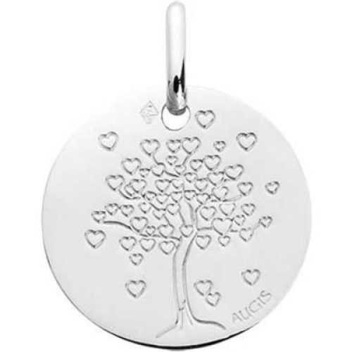 medaille-arbre-aux-coeurs-personnalisable-or-blanc-18-carats