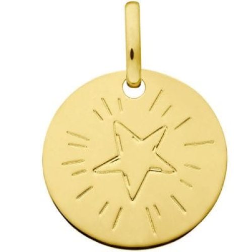 medaille-etoile-personnalisable-or-jaune-18-carats