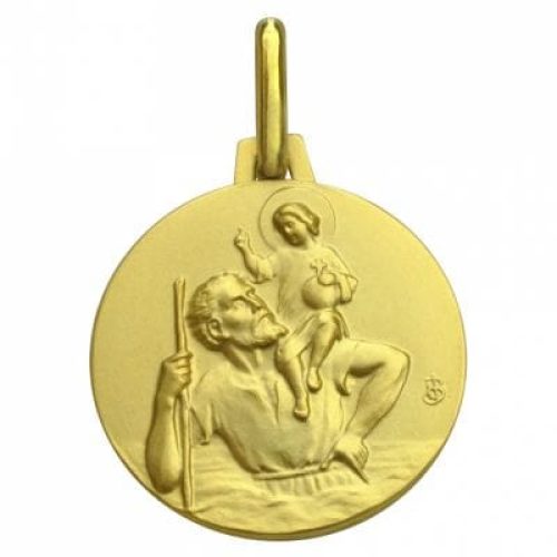 medaille-ronde-saint-christophe-18-mm-or-jaune-750
