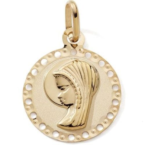 medaille-ronde-vierge-or-jaune-9-carats