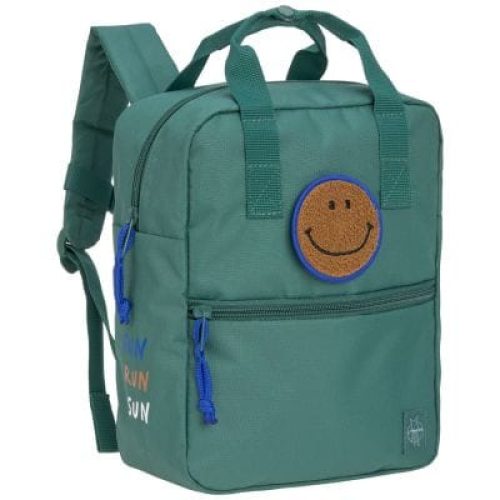 mini-sac-a-dos-carre-little-gang-vert-fonce