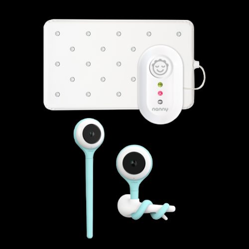 Pack Nanny BM-02 Essentiel & babyphone vidéo Lollipop Bleu turquoise