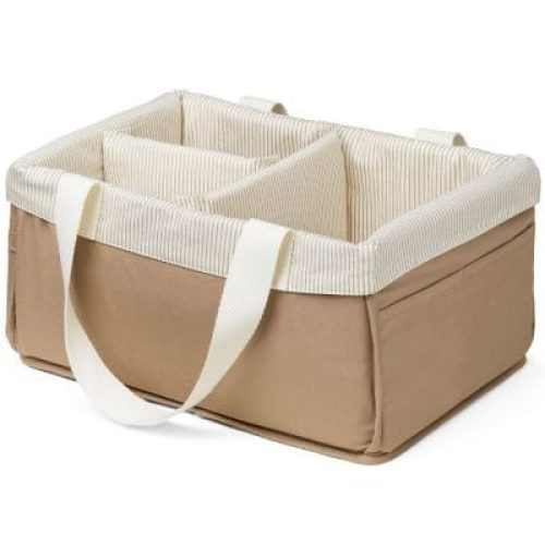 organisateur-de-couches-rayures-marron