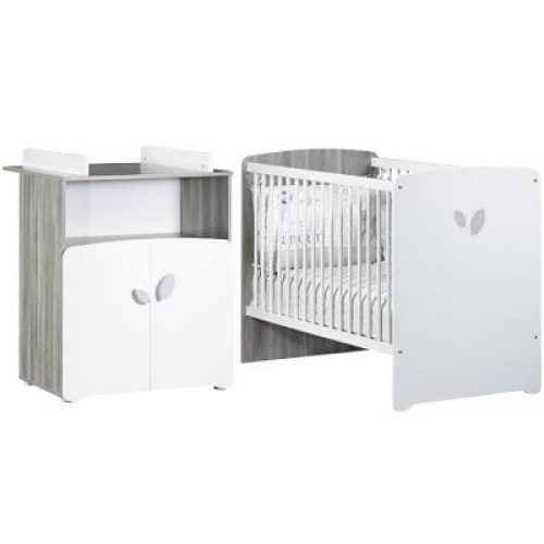 pack-duo-lit-bebe-tetes-panneaux-et-commode-a-langer-new-leaf