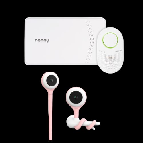Pack Nanny BM-03 Premium & babyphone vidéo Lollipop Rose barbapapa