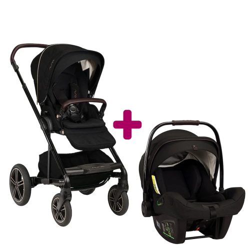 Pack poussette duo Mixx + coque Pipa Next Riveted  Nuna