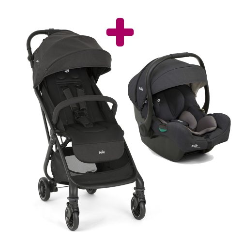 Pack poussette duo Tourist Shale + coque i-Gemm 3 Shale  Joie