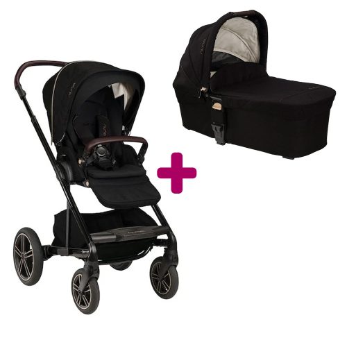 Pack duo Poussette Mixx next Riveted + nacelle Mixx Riveted  Nuna
