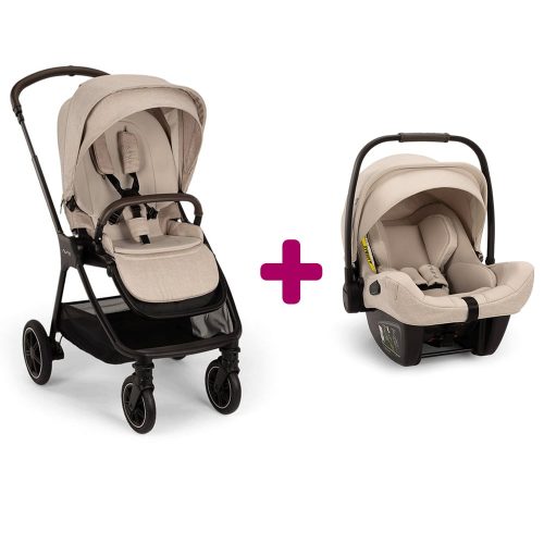 Pack Poussette duo Triv Next Biscotti + coque Pipa Next Biscotti  Nuna