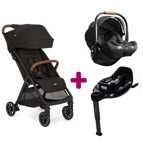 Pack Poussette Trio Pact Pro Shale + Coque i-Level Recline Eclipse + Base Encore  Joie