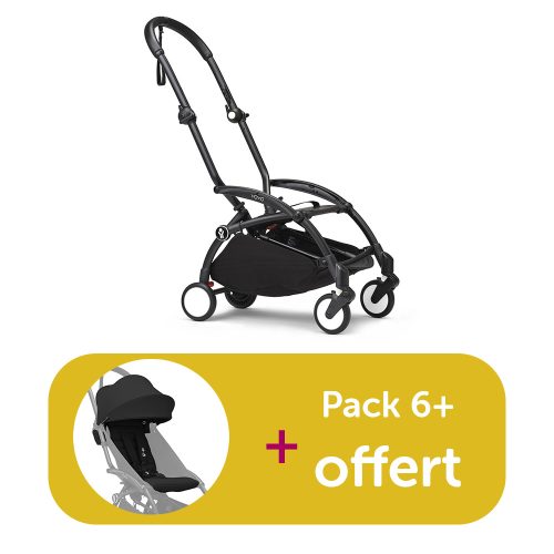 Chassis YOYO³ Noir acheté = Pack 6+ coloris Noir offert  Stokke
