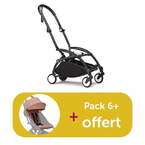 Chassis YOYO³ Noir acheté = Pack 6+ coloris Ginger offert  Stokke