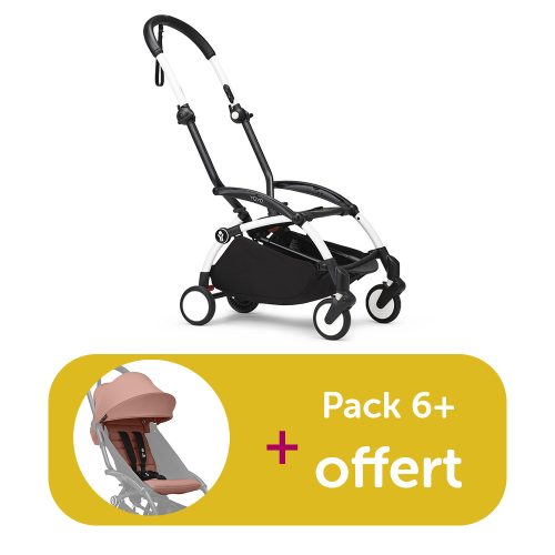 Chassis YOYO³ Blanc acheté = Pack 6+ coloris Ginger offert  Stokke