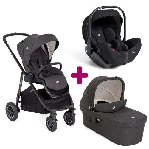 Pack poussette trio Verssatrax Shale + coque I-Level Pro Eclipse + nacelle ramble XL Shale  Joie
