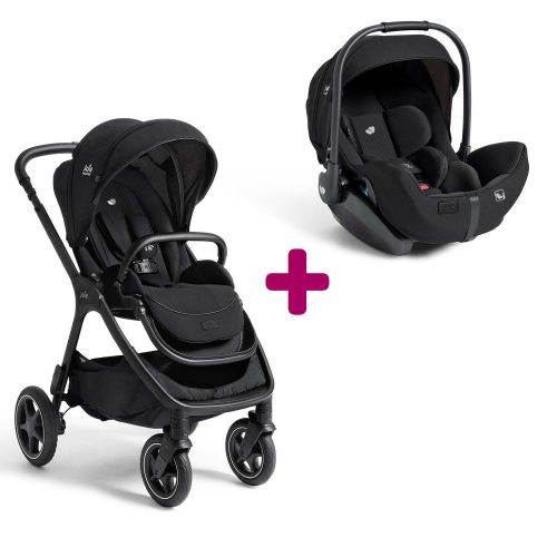 Pack poussette duo Finiti Eclipse + coque I-Level Pro Eclipse  Joie