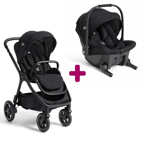 Pack poussette duo Finiti Eclipse + coque Sprint Eclipse  Joie