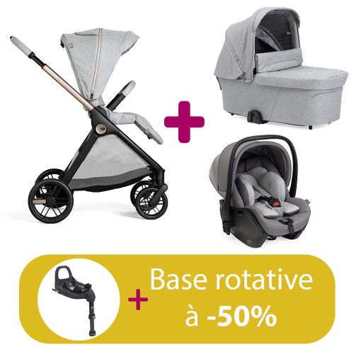 Pack Trio Bellagio Lunar rock = Base à -50%  Chicco