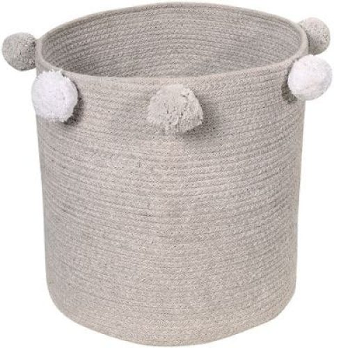panier-de-rangement-bubbly-en-coton-gris-30-x-30-cm