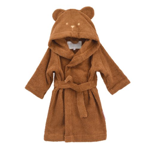 Peignoir enfant Ourson - caramel