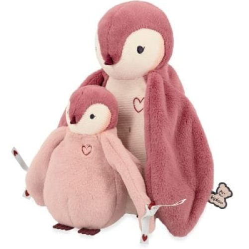 peluche-calins-manchots-roses