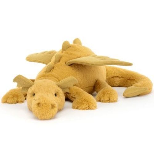 peluche-geante-scrumptious-dragon-dore-66-cm