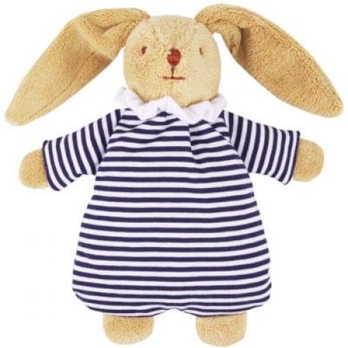 peluche-hochet-lapin-nid-d-ange-mariniere-20-cm