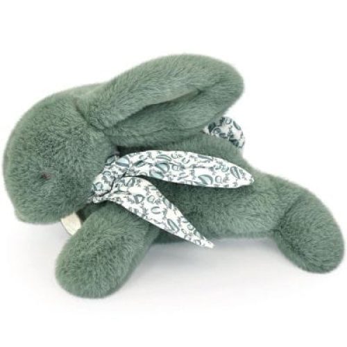 peluche-lapin-doudou-pantin-vert-sauge-25-cm
