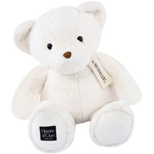 peluche-le-nounours-blanc-40-cm