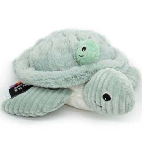 peluche-les-ptipotos-sauvenou-maman-et-bebe-tortue-menthe-29-cm