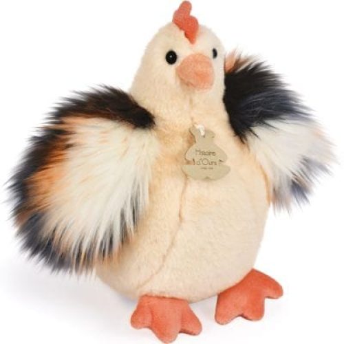 peluche-poule-beige-les-poulettes-champetres-chics-20-cm