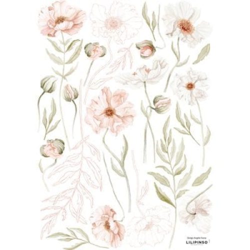 planche-de-stickers-a3-beautiful-poppies