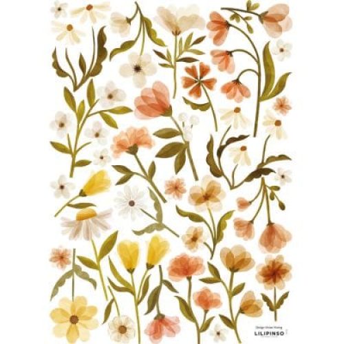 planche-de-stickers-a3-fleurs-vintage-flowers